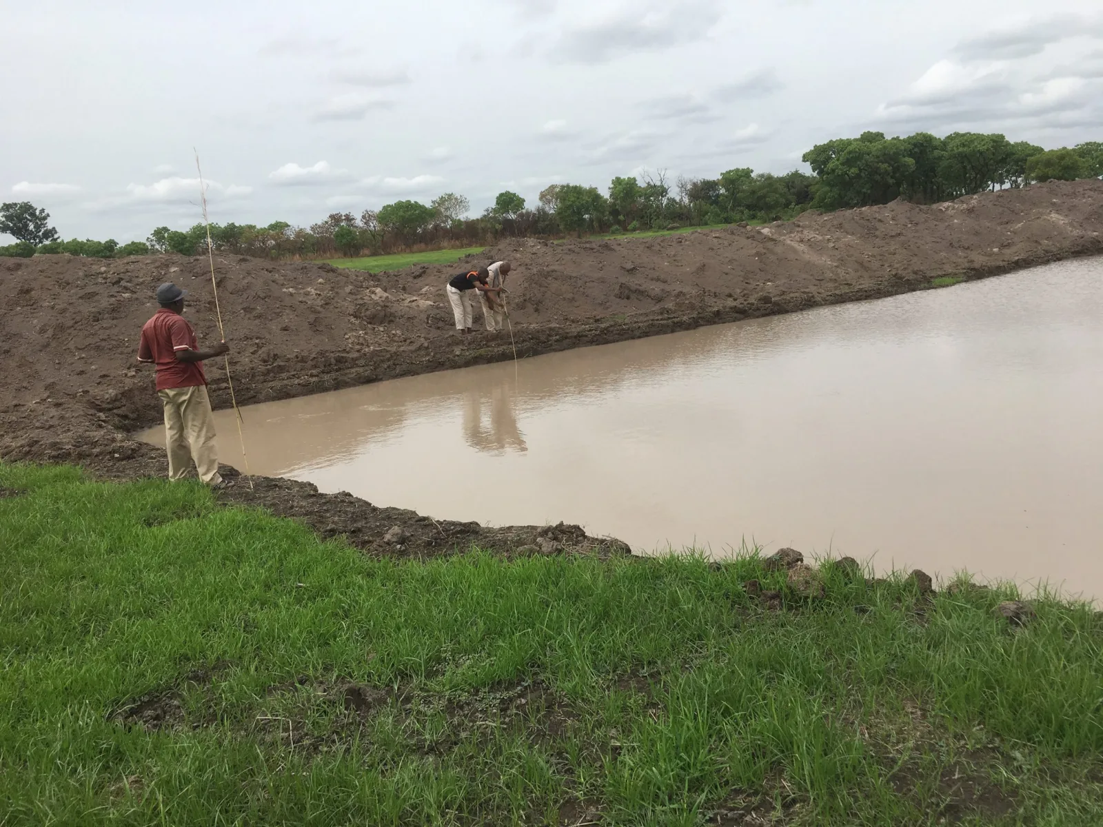 Alimentation en eau des étangs piscicoles